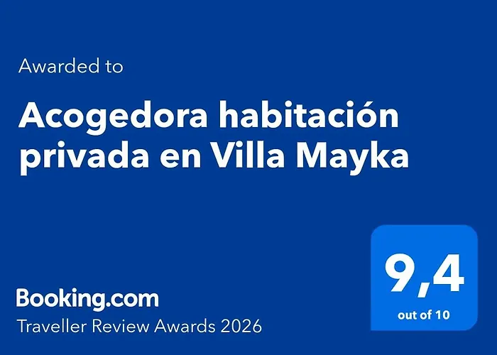 Acogedora habitación privada en Villa Mayka